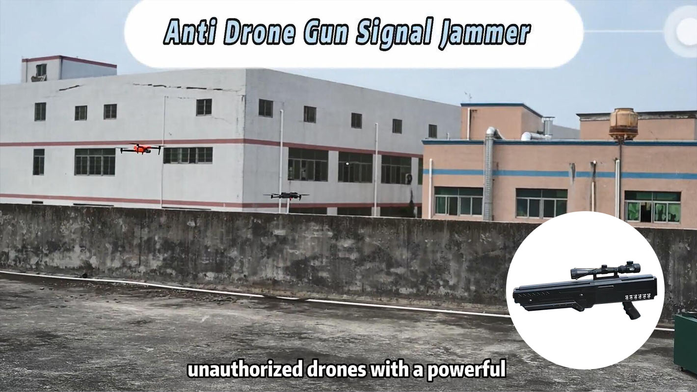 Bloqueador de Sinal de Arma Anti Drone